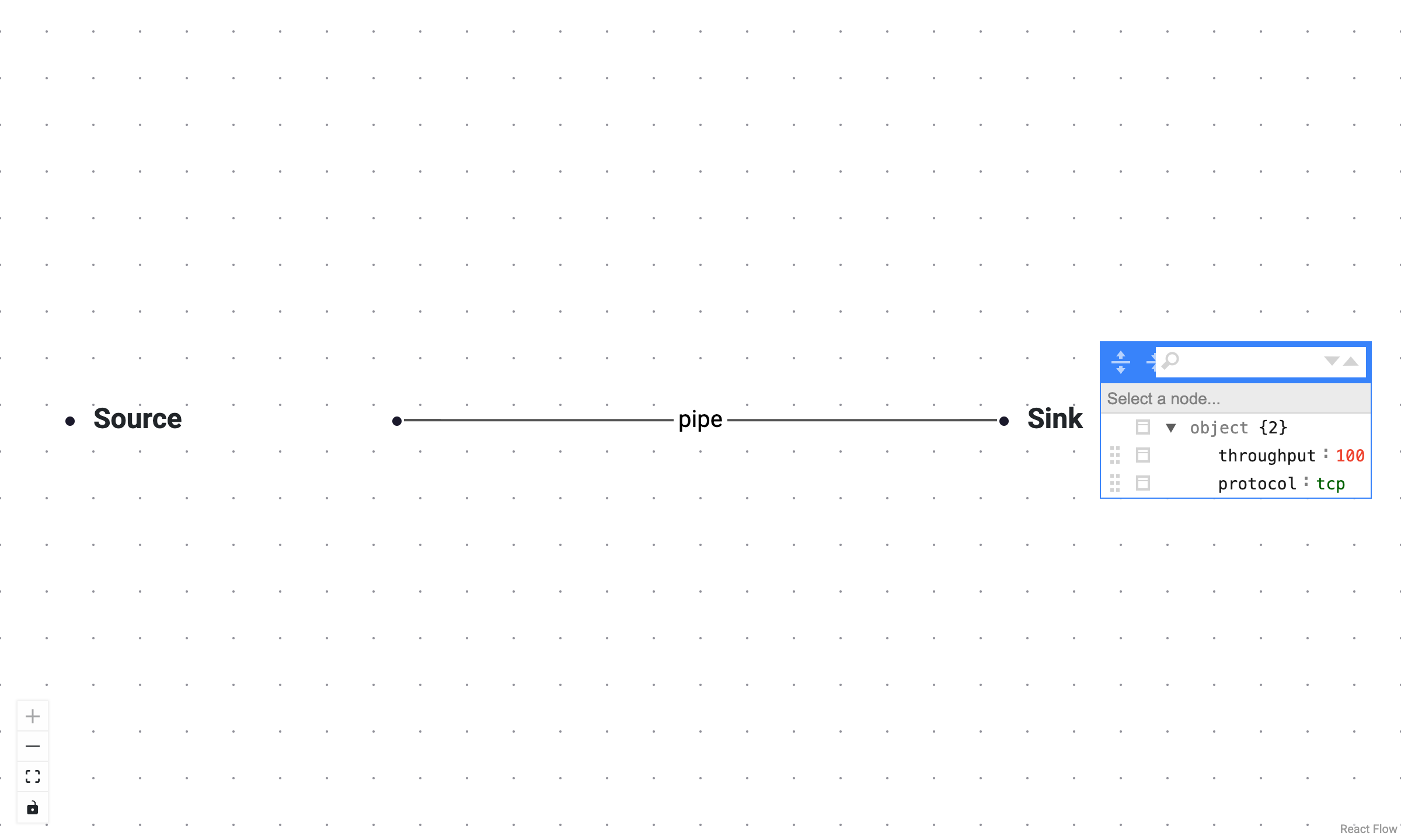 Screenshot: an edge editor open in the side panel